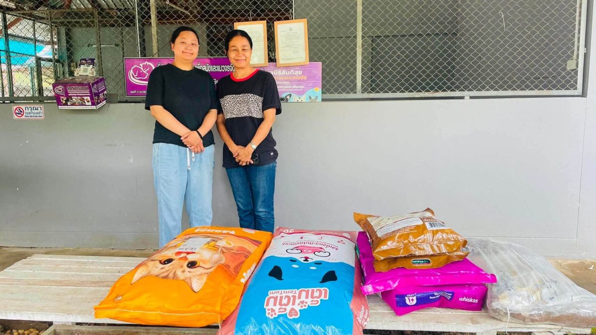ทุกการให้..ยิ่งใหญ่เสมอ ขอบพระคุณผู้ใจบุญที่นำอาหารและสิ่งของมามอบให้สี่ขา